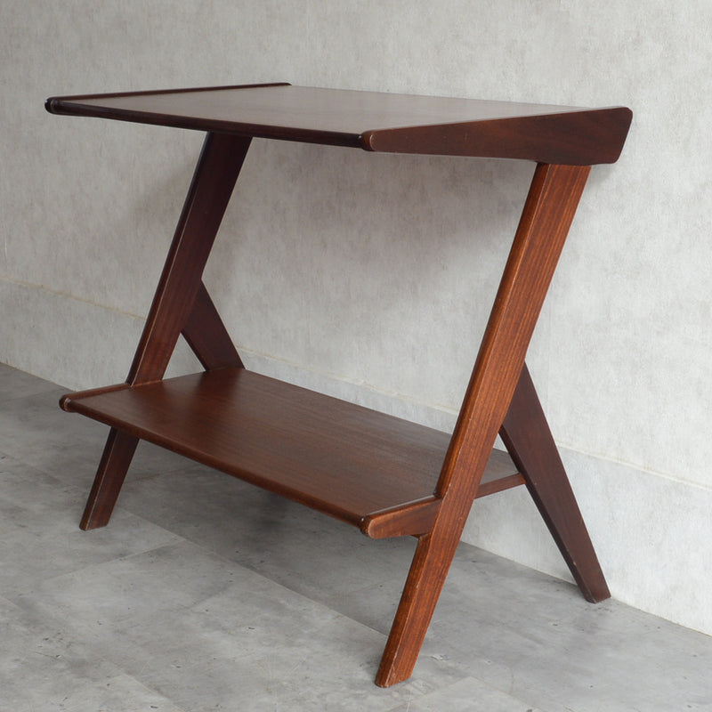 オランダ ヴィンテージ  WéBé チークサイドテーブル