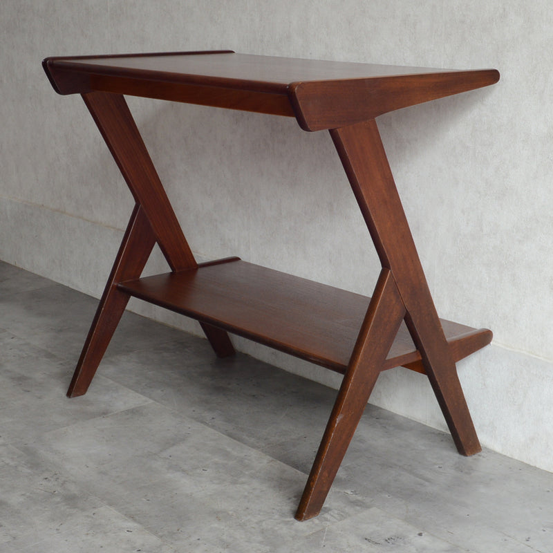 オランダ ヴィンテージ  WéBé チークサイドテーブル