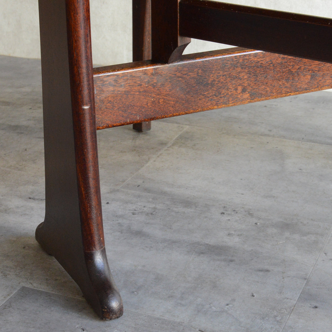 ミッドセンチュリー ヴィンテージ　ゲートレッグ  ダイニングテーブル 29(天板剝離再塗装済）