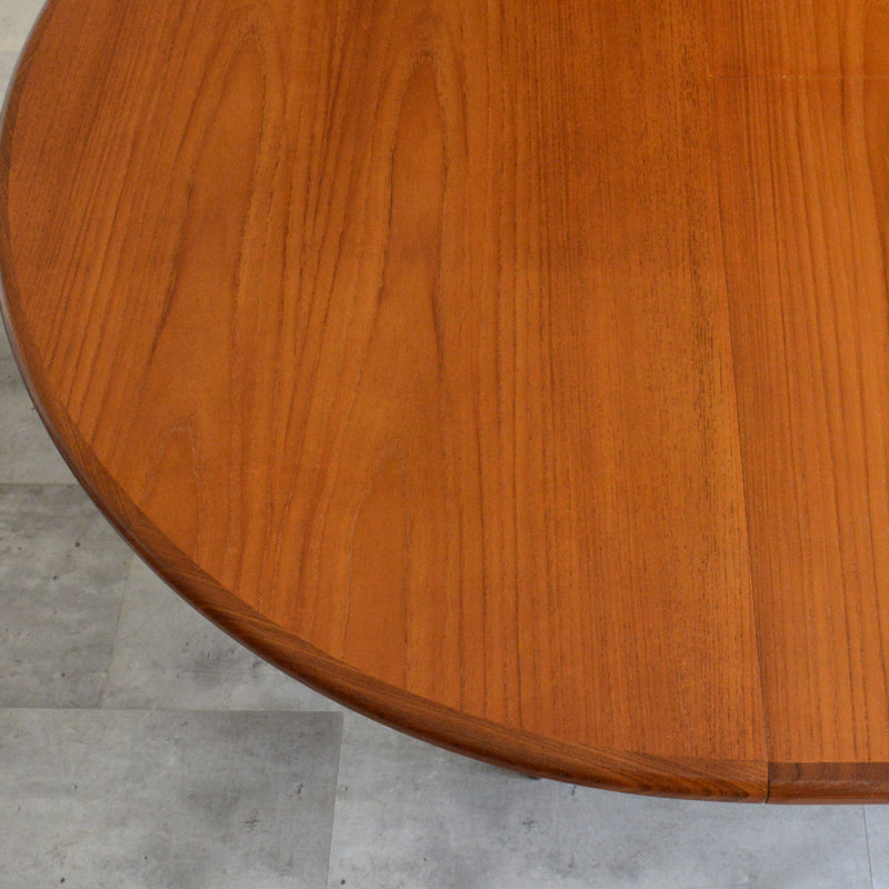 G-PLAN ジープラン エクステンション ラウンドテーブル92 (天板剥離再塗装）