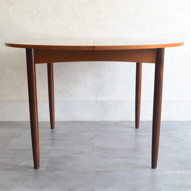 G-PLAN ジープラン コンパクト ラウンドテーブル 104(天板剥離再塗装/エクステンション）