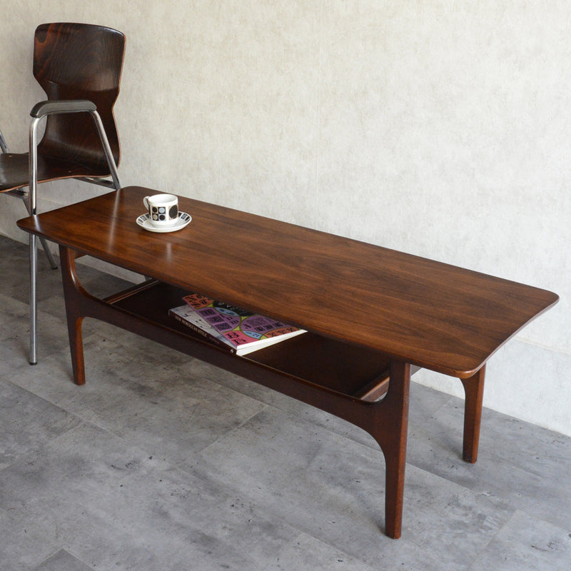 Jentique ジェンティーク　ローテーブル37(天板隔離再塗装）