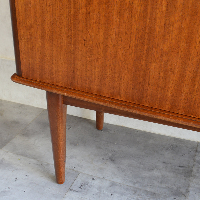 60S イギリス ヴィンテージ ショートサイドボード 49 (天板剝離再塗装済）