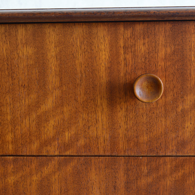 60S イギリス ヴィンテージ ショートサイドボード 49 (天板剝離再塗装済）