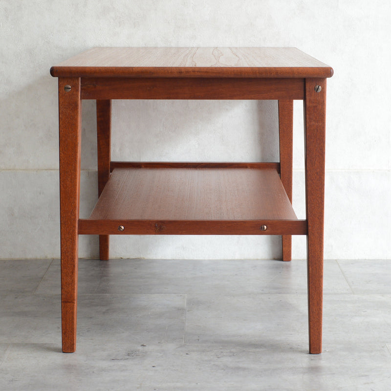 デンマーク　チーク サイドテーブル 3-44(ウッドオイル仕上）