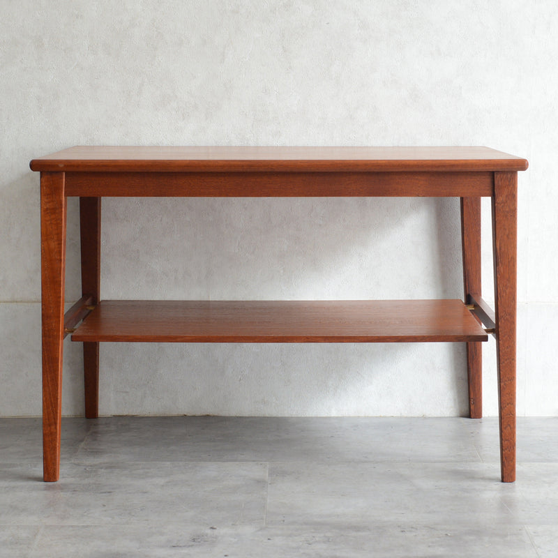 デンマーク　チーク サイドテーブル 3-44(ウッドオイル仕上）