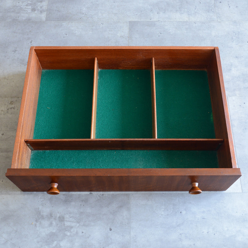 60S イギリス ヴィンテージ ショートサイドボード 49 (天板剝離再塗装済）