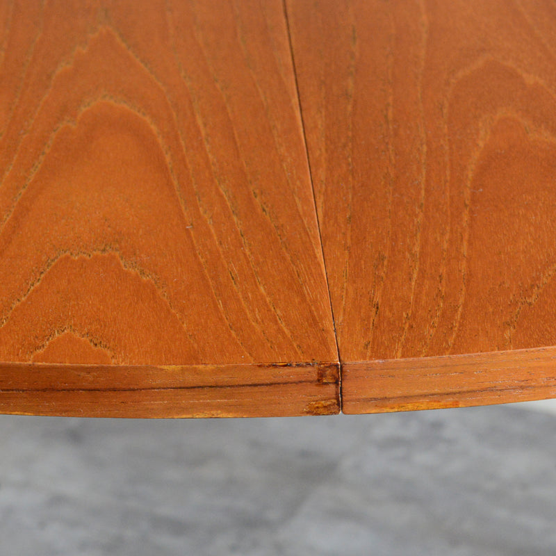 G-PLAN ジープラン コンパクト ラウンドテーブル 104(天板剥離再塗装/エクステンション）