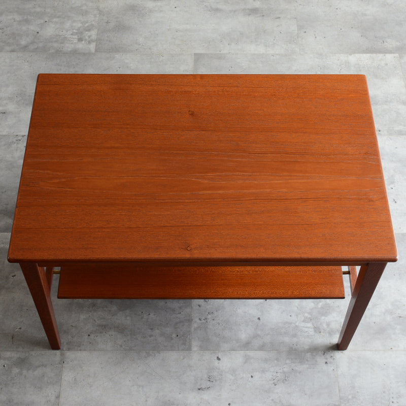 デンマーク　チーク サイドテーブル 3-44(ウッドオイル仕上）