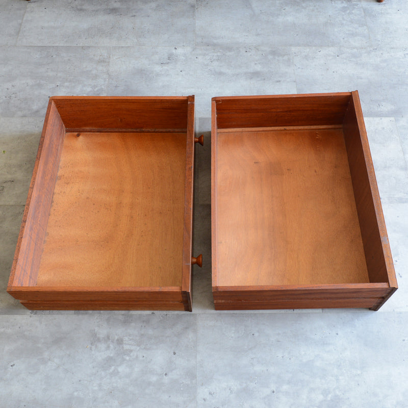 60S イギリス ヴィンテージ ショートサイドボード 49 (天板剝離再塗装済）