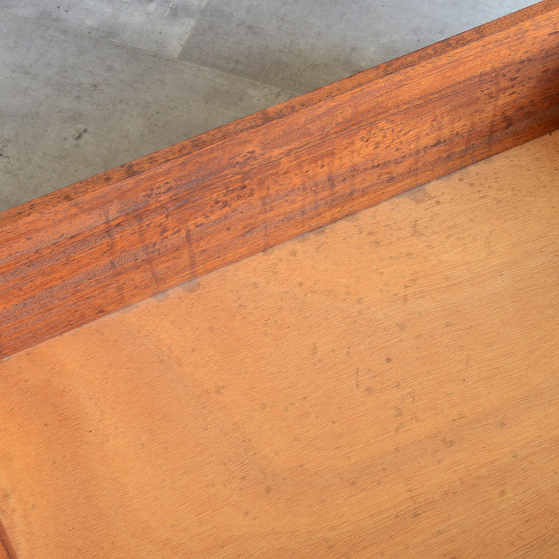 60S イギリス ヴィンテージ ショートサイドボード 49 (天板剝離再塗装済）