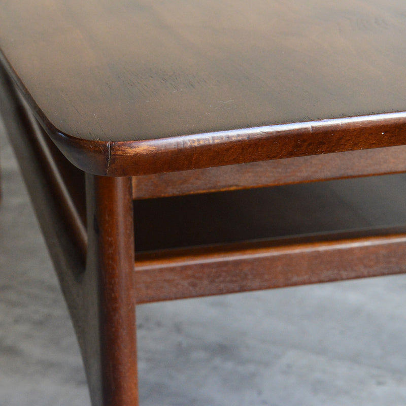 Jentique ジェンティーク　ローテーブル37(天板隔離再塗装）