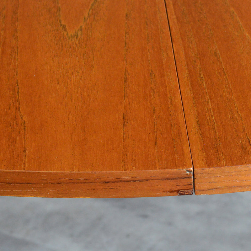 G-PLAN ジープラン コンパクト ラウンドテーブル 104(天板剥離再塗装/エクステンション）