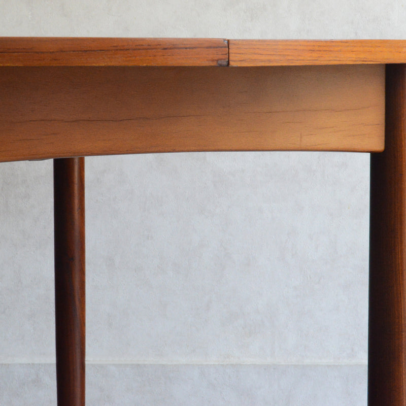 G-PLAN ジープラン コンパクト ラウンドテーブル 104(天板剥離再塗装/エクステンション）