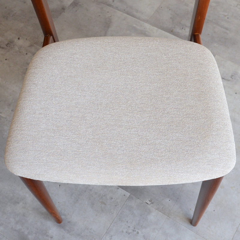 ヴィンテージ ダイニングチェア （アイボリー）06