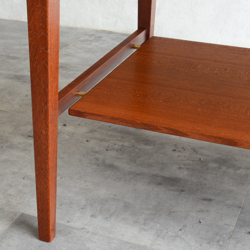 デンマーク　チーク サイドテーブル 3-44(ウッドオイル仕上）