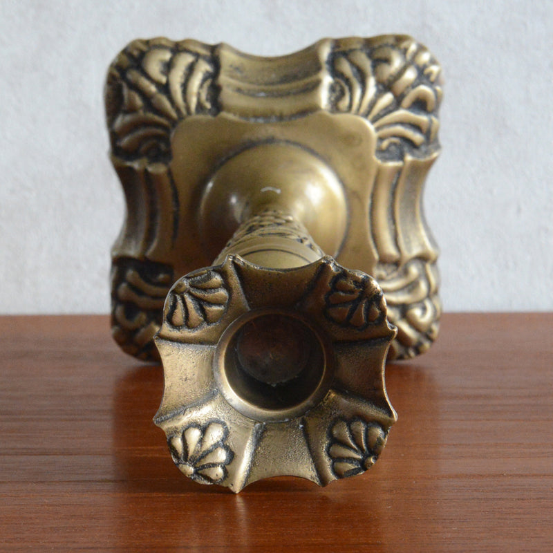 イギリスヴィンテージ　キャンドルスタンド　2台セット（葡萄)