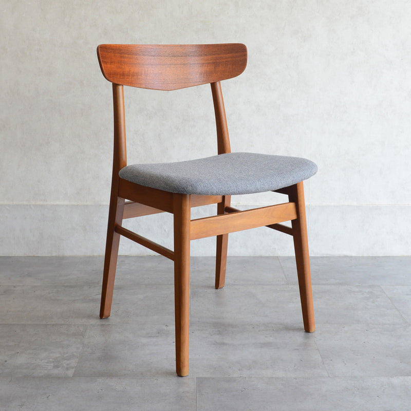 デンマークヴィンテージ ダイニングチェア 3-49(張替済・オイル仕上)