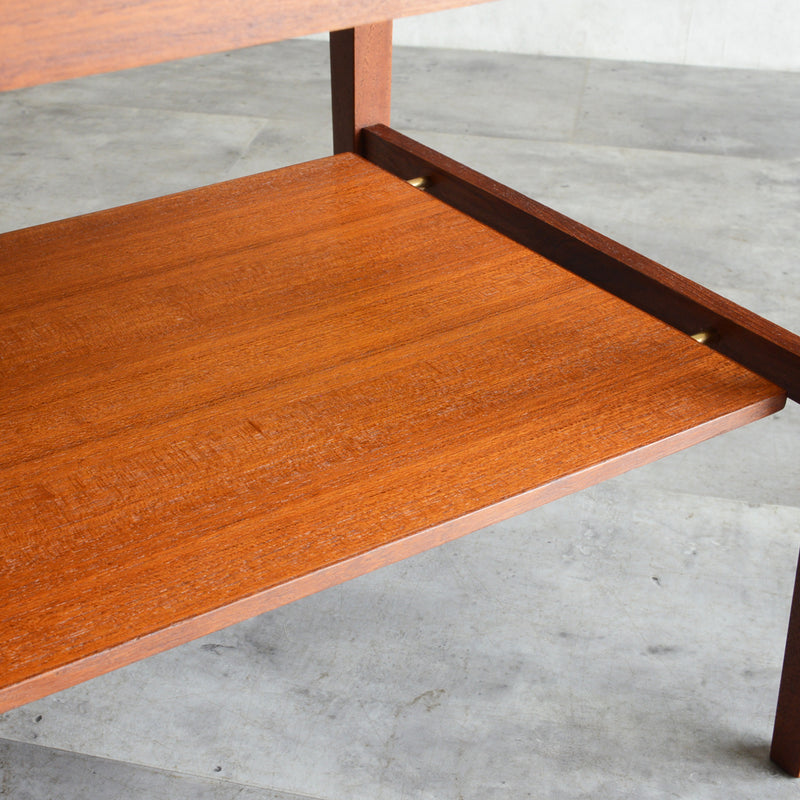 デンマーク　チーク サイドテーブル 3-44(ウッドオイル仕上）