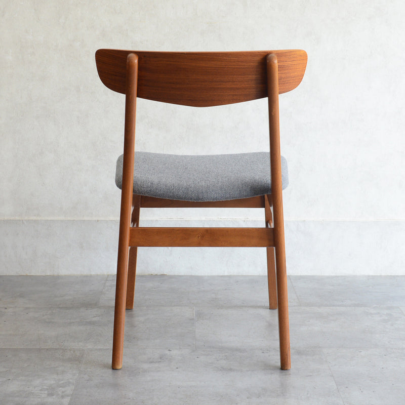 デンマークヴィンテージ ダイニングチェア 3-49(張替済・オイル仕上)