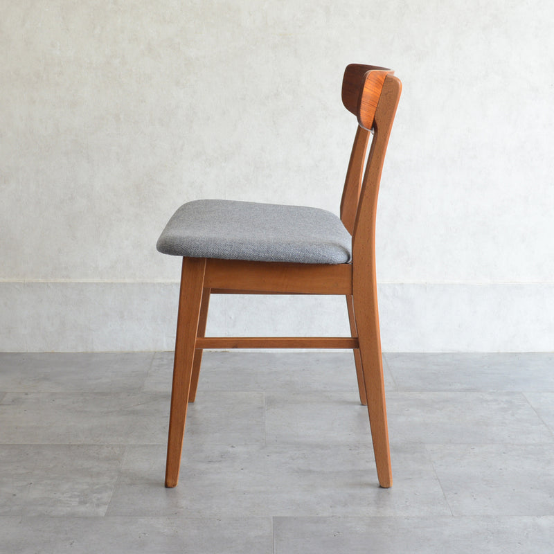 デンマークヴィンテージ ダイニングチェア 3-49(張替済・オイル仕上)