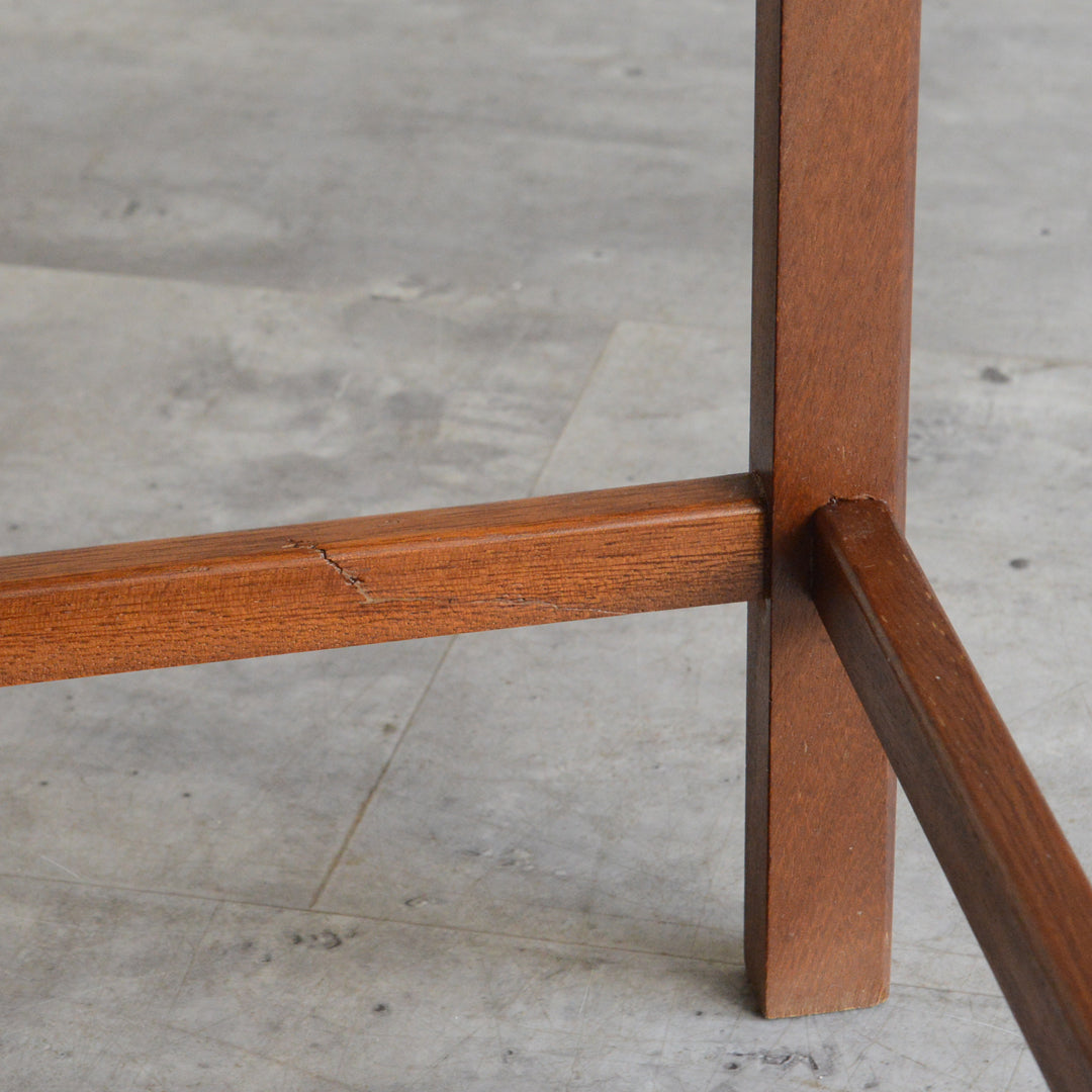 ミッドセンチュリー ヴィンテージ チーク ネストテーブル(抽斗付) 05