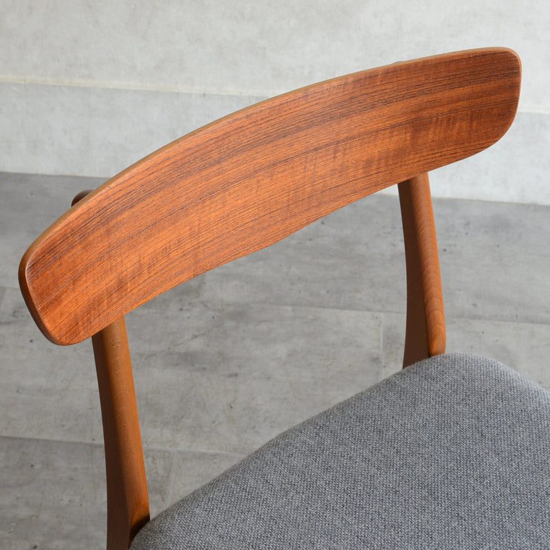 デンマークヴィンテージ ダイニングチェア 3-49(張替済・オイル仕上)