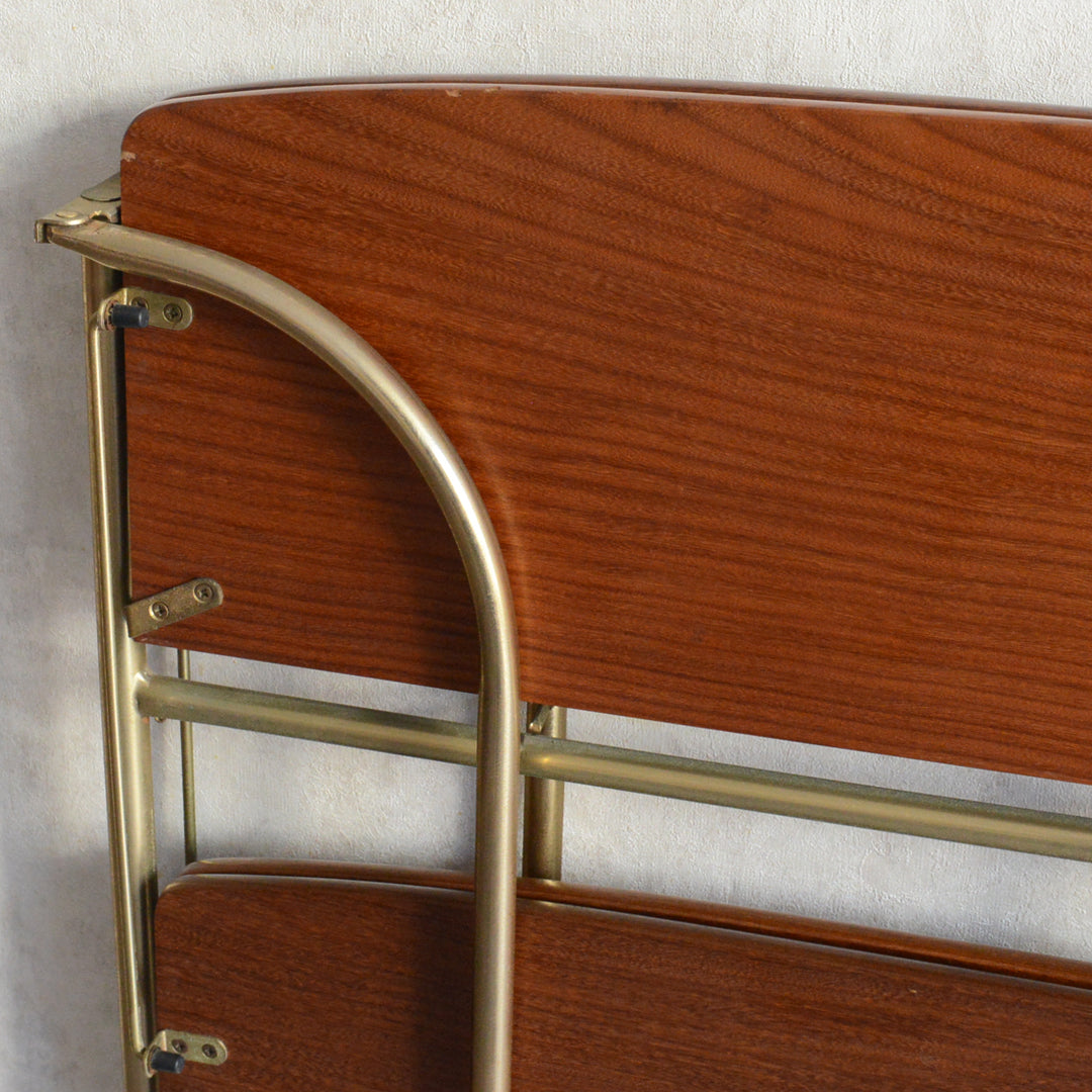 ヴィンテージトローリー/サイドテーブル（拡張・折り畳み可）