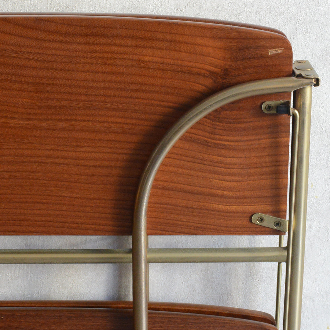 ヴィンテージトローリー/サイドテーブル（拡張・折り畳み可）