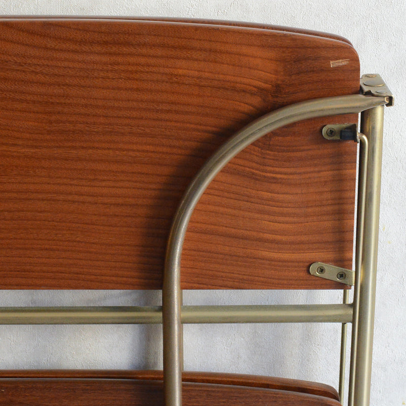 ヴィンテージトローリー/サイドテーブル（拡張・折り畳み可）