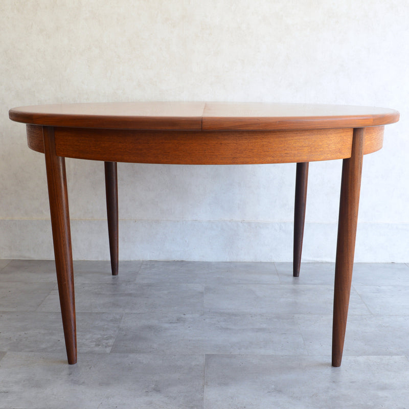 Y様見学ご予約品　 G-PLAN ジープラン　エクステンション ラウンドテーブル78(天板剥離再塗装）