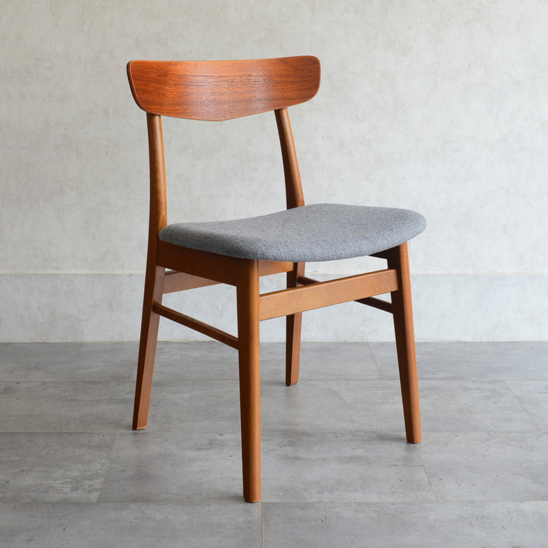 デンマークヴィンテージ ダイニングチェア 3-50(張替済・オイル仕上)