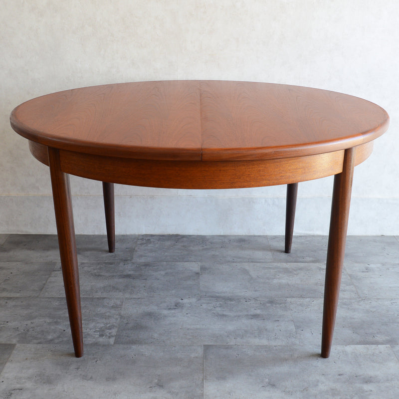 Y様見学ご予約品　 G-PLAN ジープラン　エクステンション ラウンドテーブル78(天板剥離再塗装）