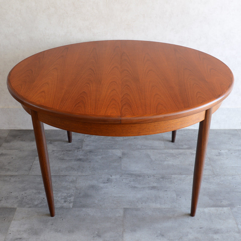 Y様見学ご予約品　 G-PLAN ジープラン　エクステンション ラウンドテーブル78(天板剥離再塗装）