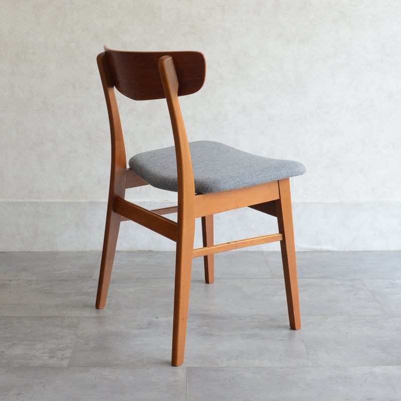 デンマークヴィンテージ ダイニングチェア 3-50(張替済・オイル仕上)