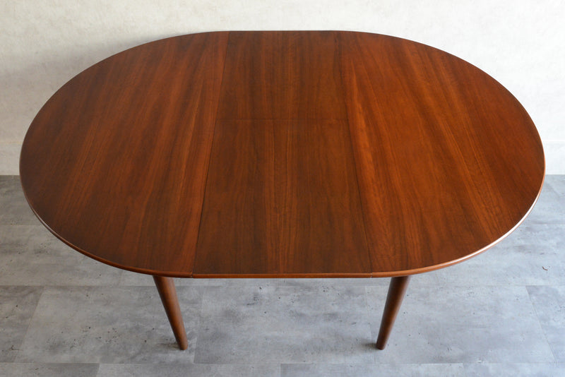 Jentique コンパクト エクステンション ラウンドテーブル11(天板剥離再塗装済)