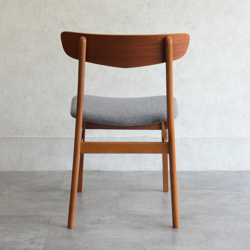 デンマークヴィンテージ ダイニングチェア 3-50(張替済・オイル仕上)
