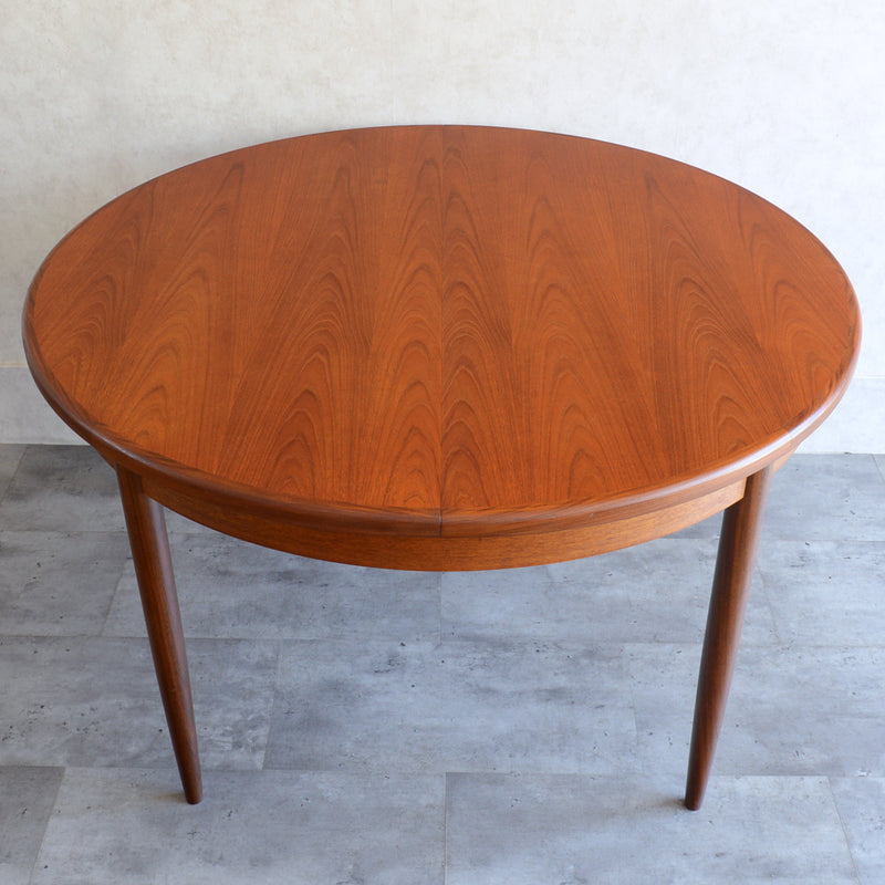 Y様見学ご予約品　 G-PLAN ジープラン　エクステンション ラウンドテーブル78(天板剥離再塗装）