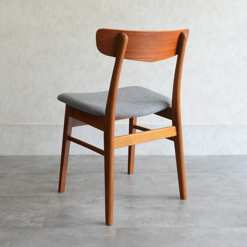 デンマークヴィンテージ ダイニングチェア 3-50(張替済・オイル仕上)