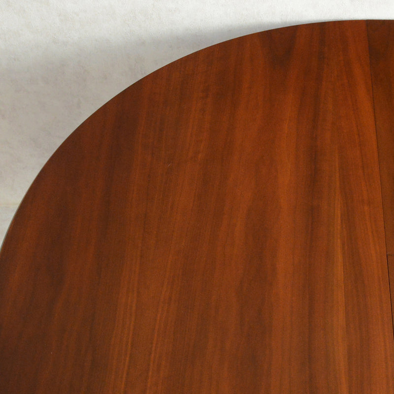 Jentique コンパクト エクステンション ラウンドテーブル11(天板剥離再塗装済)