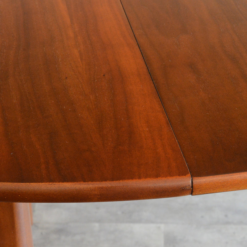 Jentique コンパクト エクステンション ラウンドテーブル11(天板剥離再塗装済)