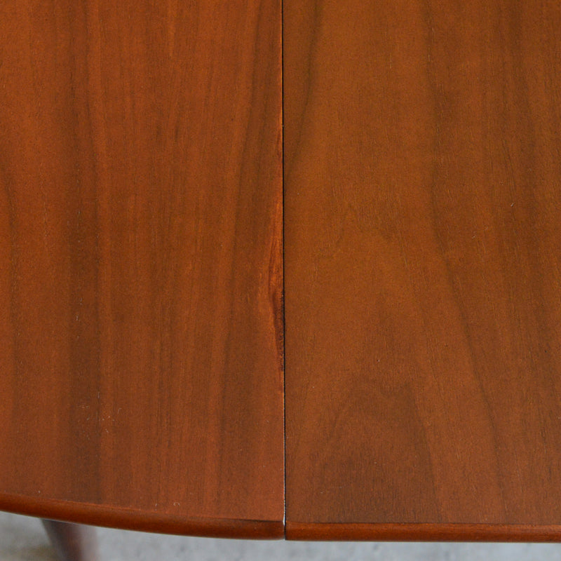 Jentique コンパクト エクステンション ラウンドテーブル11(天板剥離再塗装済)