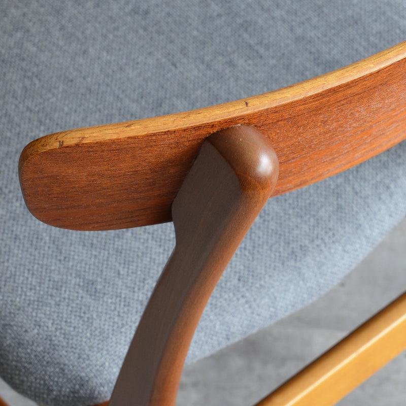 デンマークヴィンテージ ダイニングチェア 3-50(張替済・オイル仕上)