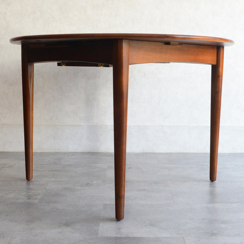 Jentique コンパクト エクステンション ラウンドテーブル11(天板剥離再塗装済)