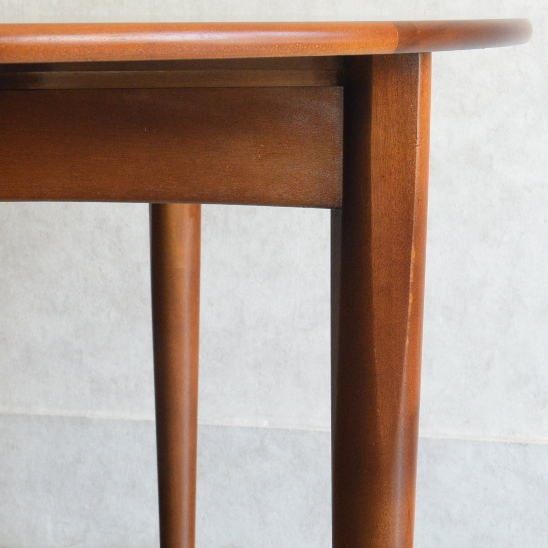 Jentique コンパクト エクステンション ラウンドテーブル11(天板剥離再塗装済)