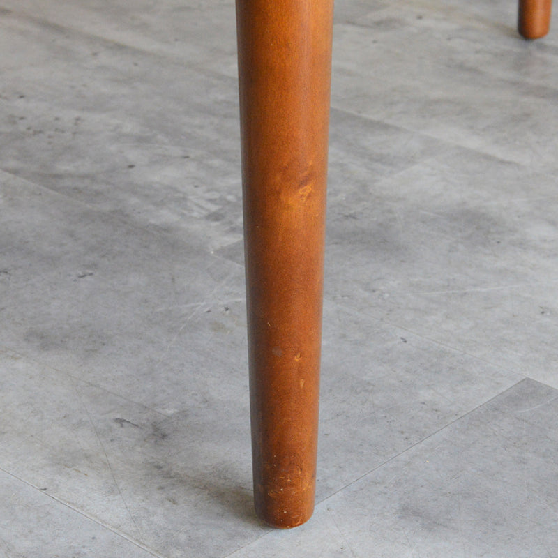 Jentique コンパクト エクステンション ラウンドテーブル11(天板剥離再塗装済)