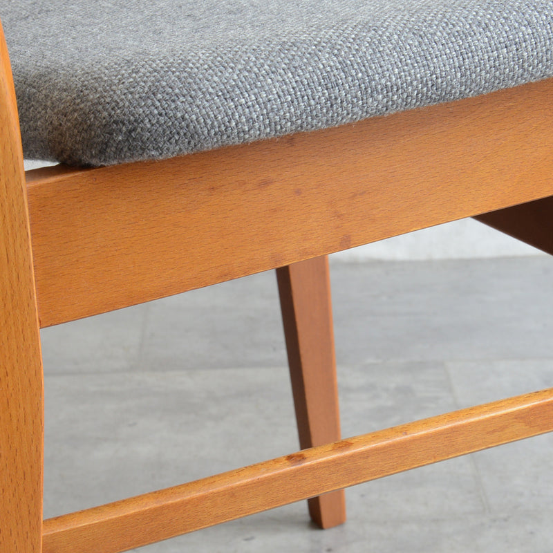 デンマークヴィンテージ ダイニングチェア 3-50(張替済・オイル仕上)