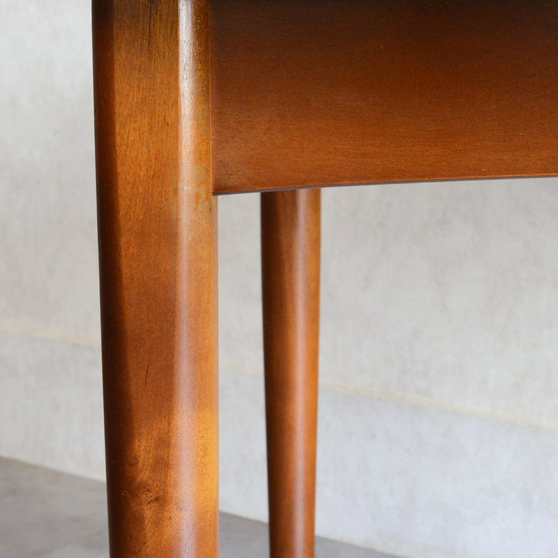 Jentique コンパクト エクステンション ラウンドテーブル11(天板剥離再塗装済)