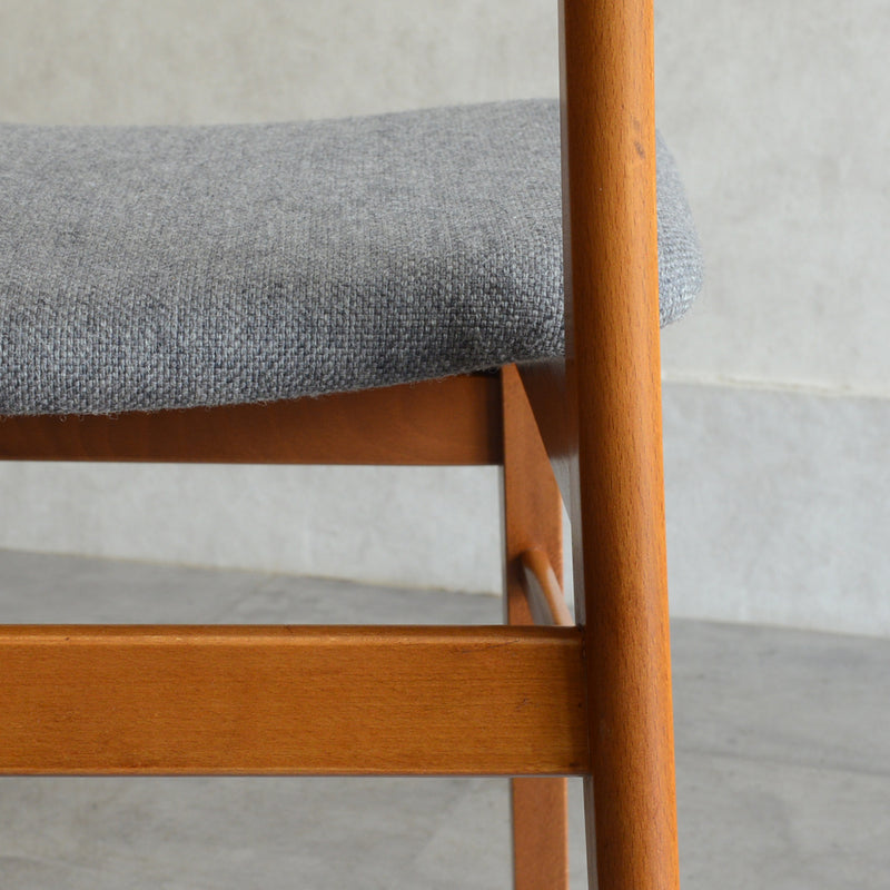 デンマークヴィンテージ ダイニングチェア 3-50(張替済・オイル仕上)