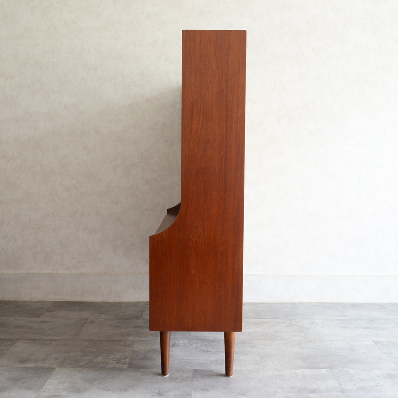 ミッドセンチュリー ヴィンテージ ハイサイドボード/カップボード 09（天板剥離再塗装済）